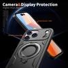 Wireless Charging Stand Ring Hard Case for Iphone 17 Pro Max 15 14 16e 17 Air 16 Plus 12 13 Pro Iphone16 Iphone17 Cases