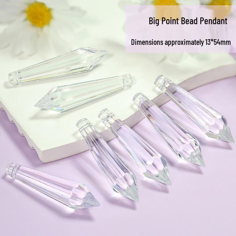 Acrylic Water Drop Crystal Chandelier Pendant Ornament for Wedding Pavilion or Christmas Decoration