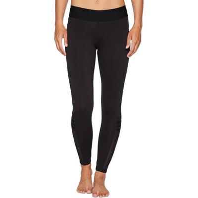 Damskie legginsy sportowe BQ9459, jednokolorowe, wąskie, z wysokim stanem