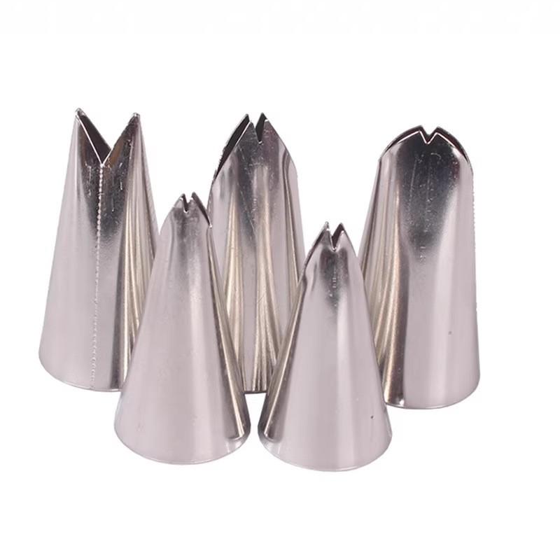 

Leaf Flower Mouth 5-piece Set 5PCS One Size