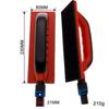 1pc 80x230mm EVA Manual Sanding Disc For Polishing Hand Sander With Ergonomic Grip For Woodworking Furniture Polishing