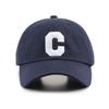 Nuovo Cappellino da Baseball Unisex Ricamato con Lettera C Retrò per Donne Hip Hop Cappelli Snapback Monocolore Uomini Regolabile Cappellino da Trucker Estivo