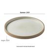 Ru Han Japanese Style Bone China Dinner Plate