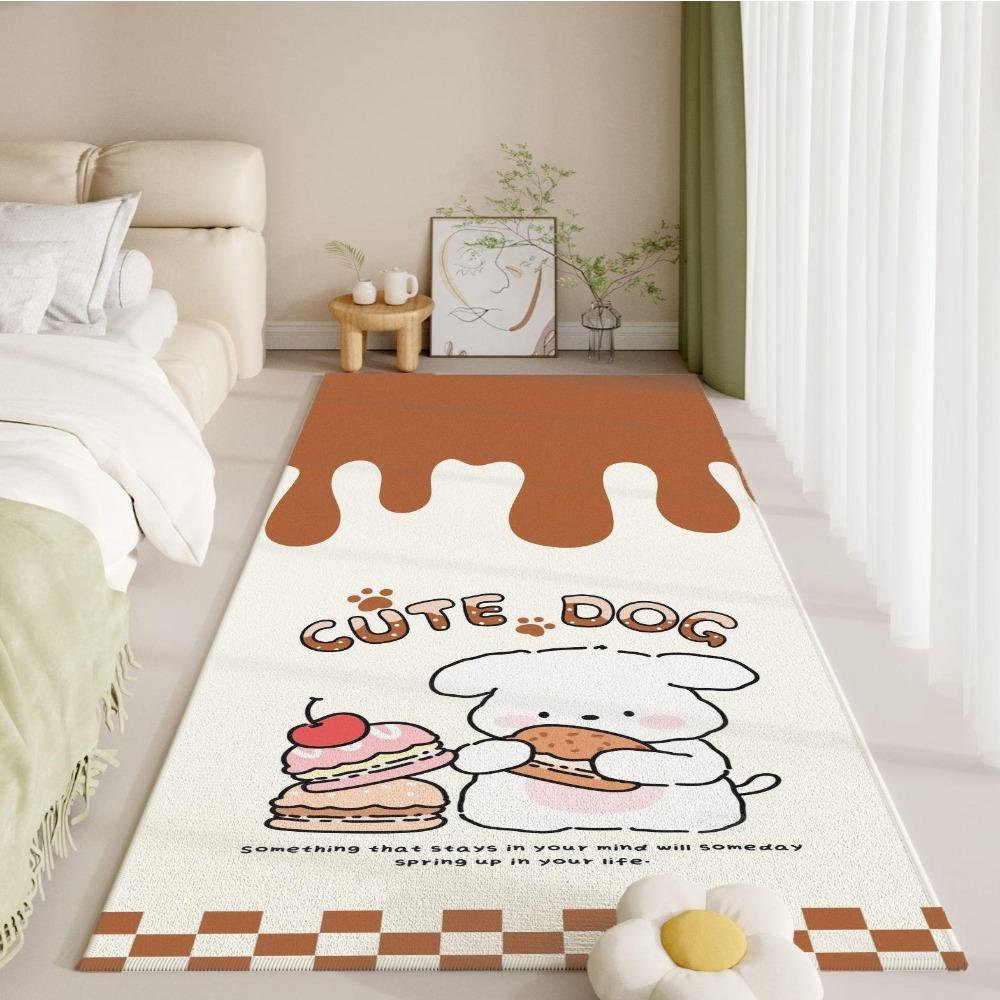 Aesthetic Hallway Mat - Heavy Duty Flannel Non-Shed Carpet for High Traffic Areas Decor - Home Decor