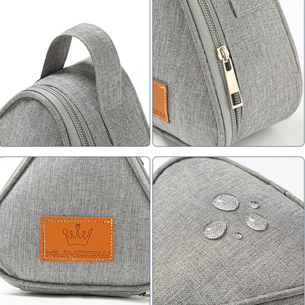 Waterproof Triangle Fresh Cooler Bags Lunch Storage Handbags Korean Lunch Box Tote Food Container