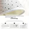 1Pcs Anti Fatigue Kitchen Rugs, Cute Rabbit and Print Waterproof Non-Slip Thick Cushioned Kitchen Mat Heavy Duty Comfort Standing Mat for Kitchen