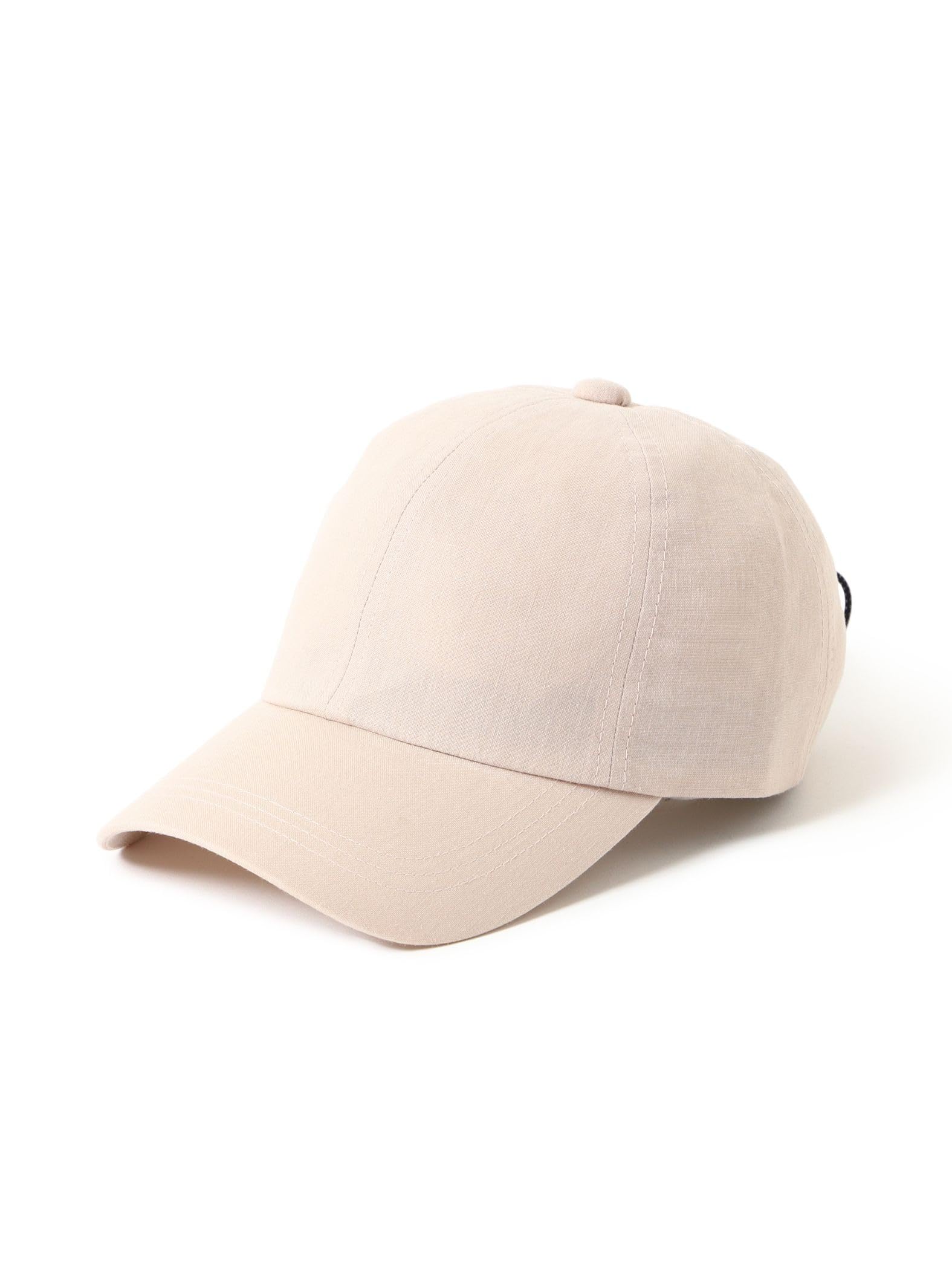 

[Ray Beams] Льняная кепка из 6 панелей для женщин, бежевая, один размер