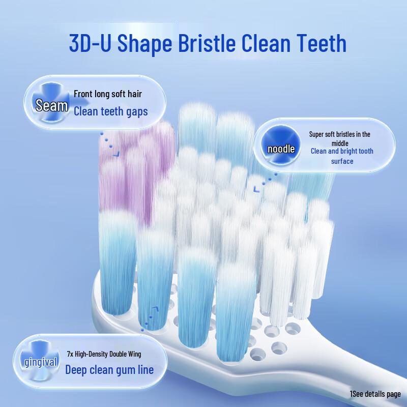 Darlie High-Density Wide Head Soft Bristle Toothbrush 2-Pack