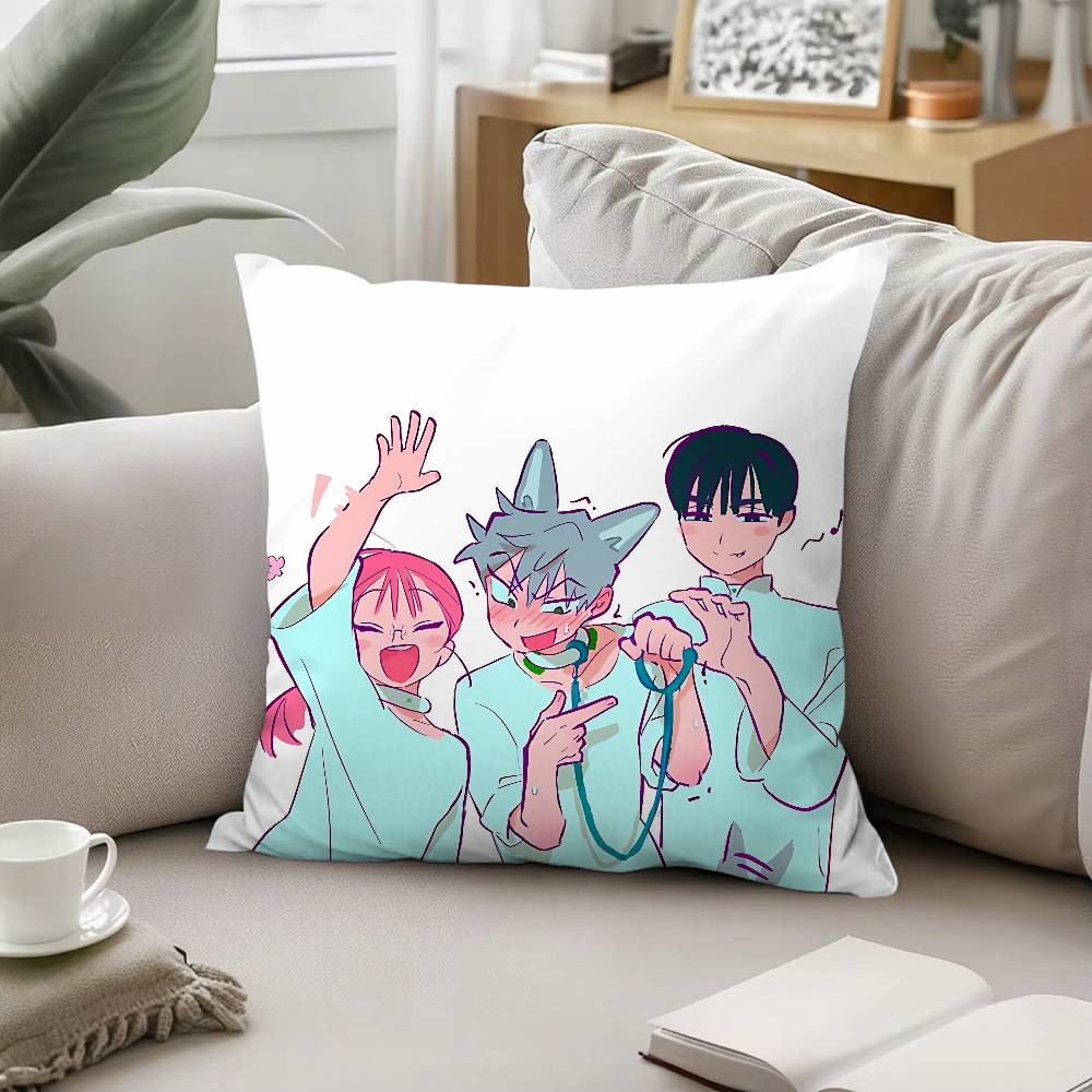 Anime Alien Stage Throw Pillow Covers Pattern Cushion Cover Suitable For Sofa Bedroom Car Pillow Cover