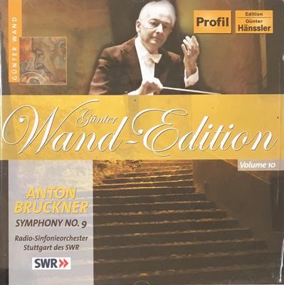 CD ANTON BRUCKNER, GÜNTER WAND; STUTTG - Wand-Edition: Symphony 9  PH04058 Profil Edition  2005 Germany Classical Used