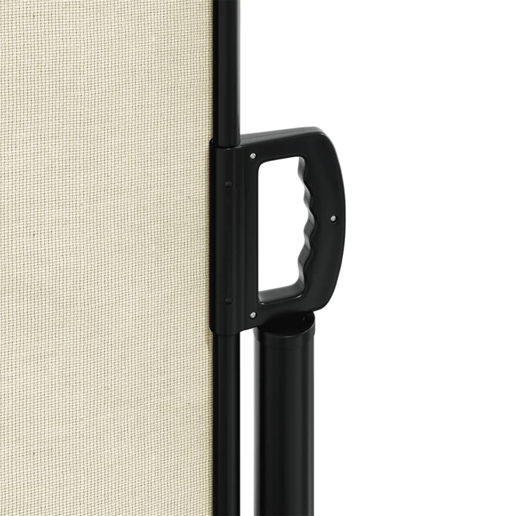 Vidaxl Foldable Side Awning for Terrace, Cream, 180 X 600 Cm