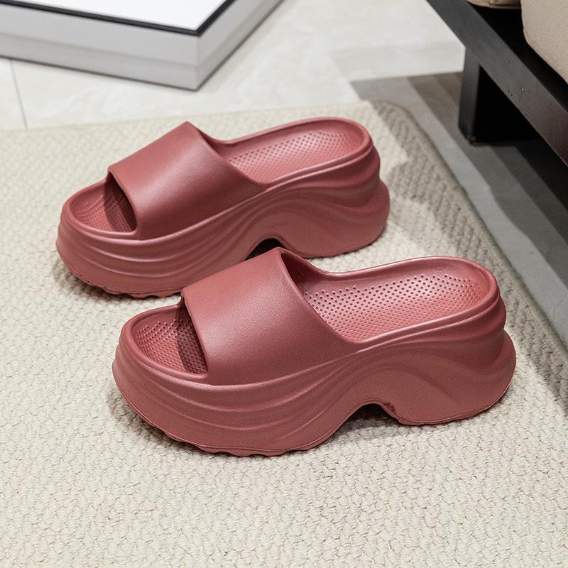 

Women s 2025 Summer Height-Boosting Platform Beach Slippers 39-40
