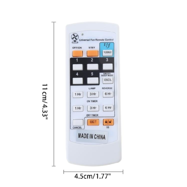 Long Distance Fan Remote Control Easily Carrying RM-F900MK for Invierno Montrair