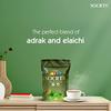 Society Tea Elaichi Adrak Chai 250 g Beutel, 1er-Packung, Erfrischender Ingwer-Kardamom-Aufguss