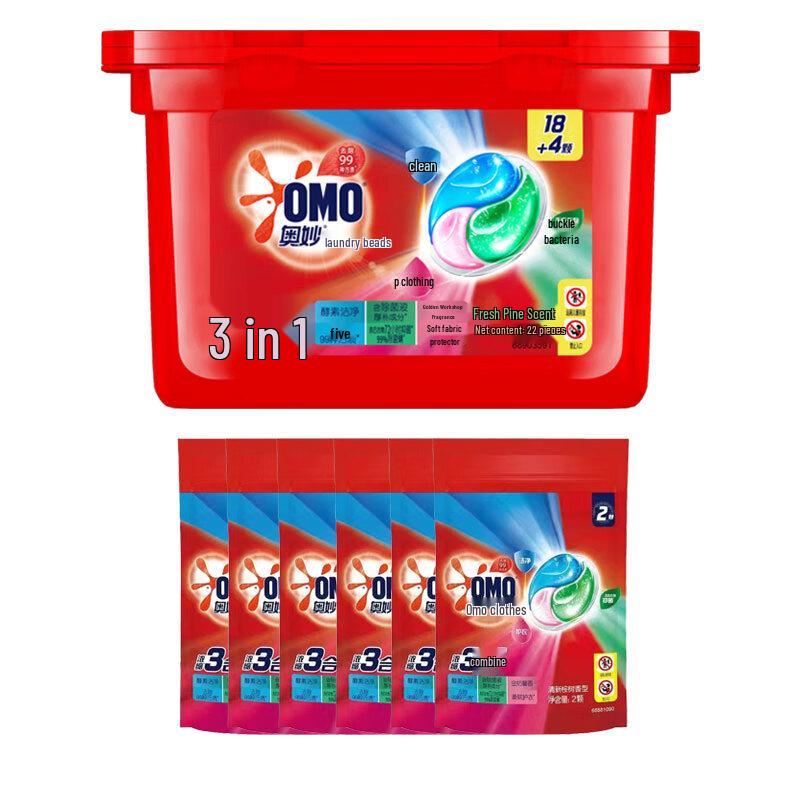 OMO Fresh Eucalyptus Laundry Pods