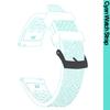 20mm/22mm Honeycomb Pattern FKM Rubber Watch Band Quick Release Spring Bars For Seiko SRP775Sweatproof Durable Replacement Strap