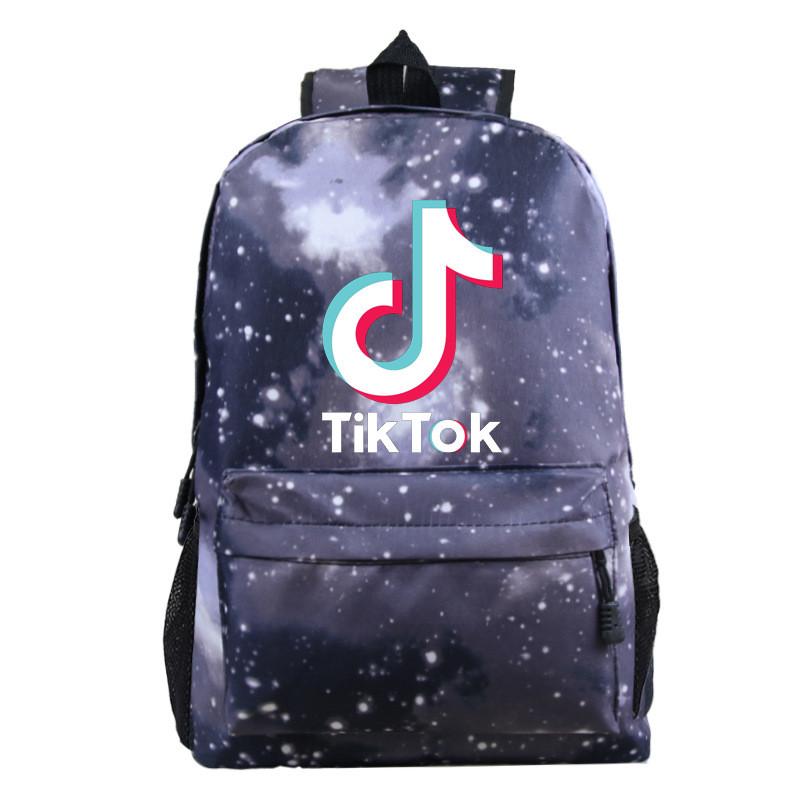 Backpack Tik Tok Large Children Schoolbags Casual Travel Bags Rucksack Shoulder