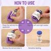 Essential Oils Container Labeling Tool- Vial Label Applicator Bottle For 2 Pcs For Small Jars(3Ml)