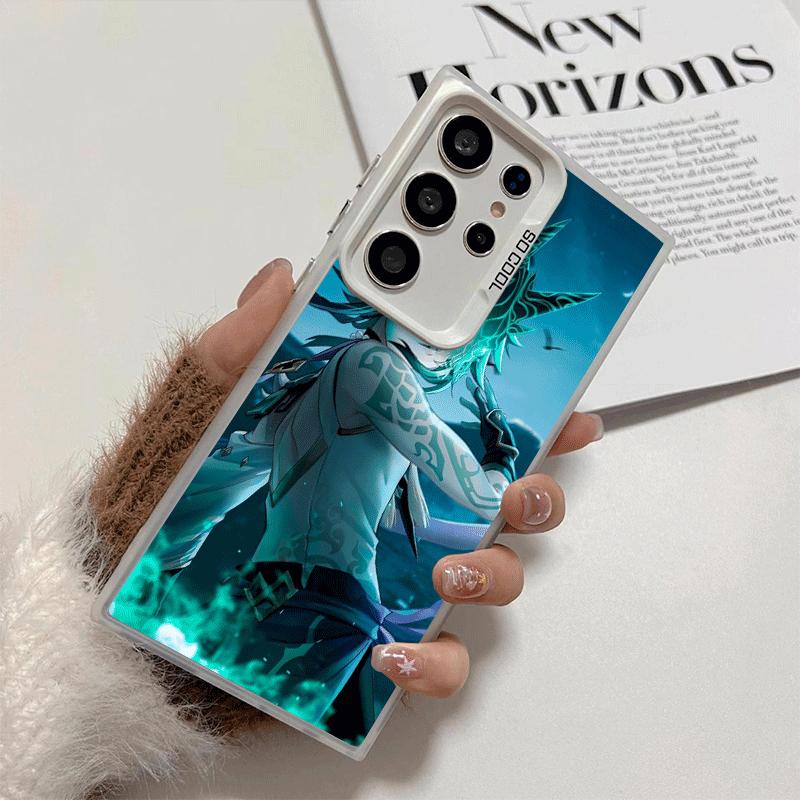 Genshin Impact Xiao Shockproof Phone Case for Samsung Galaxy S26 Edge S25 Ultra S24 FE S23 Plus S21 Cover Anti Fall Fundas