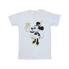 Disney Girls Minnie Mouse Snowflake Cotton T-Shirt