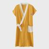 Unisex Summer Crepe Gauze Wearable Sleeveless Bath Towel