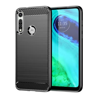 Motorola Moto G Pro Phone Case,Flexible TPU Carbon Fiber Shockproof Protective Cover for Motorola Moto G Pro