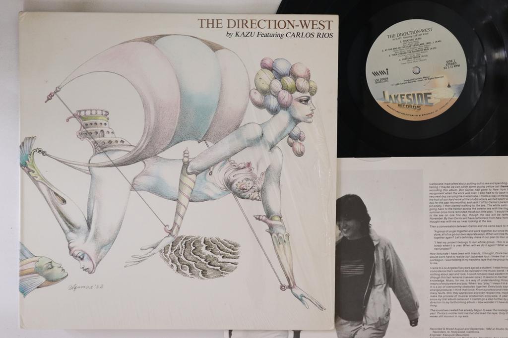 LP Record KAZU MATSUI CARLOS RIOS  Directionwest LSI30009 LAKESIDE 1982 US Jazz Used
