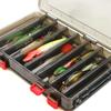 14 Compartments 18.5*27.5*5 Fishing Tackle Double Sided Plastic Fishing Lures Box Large Fishing Lure Hook Boxes Pesca Tackle Box