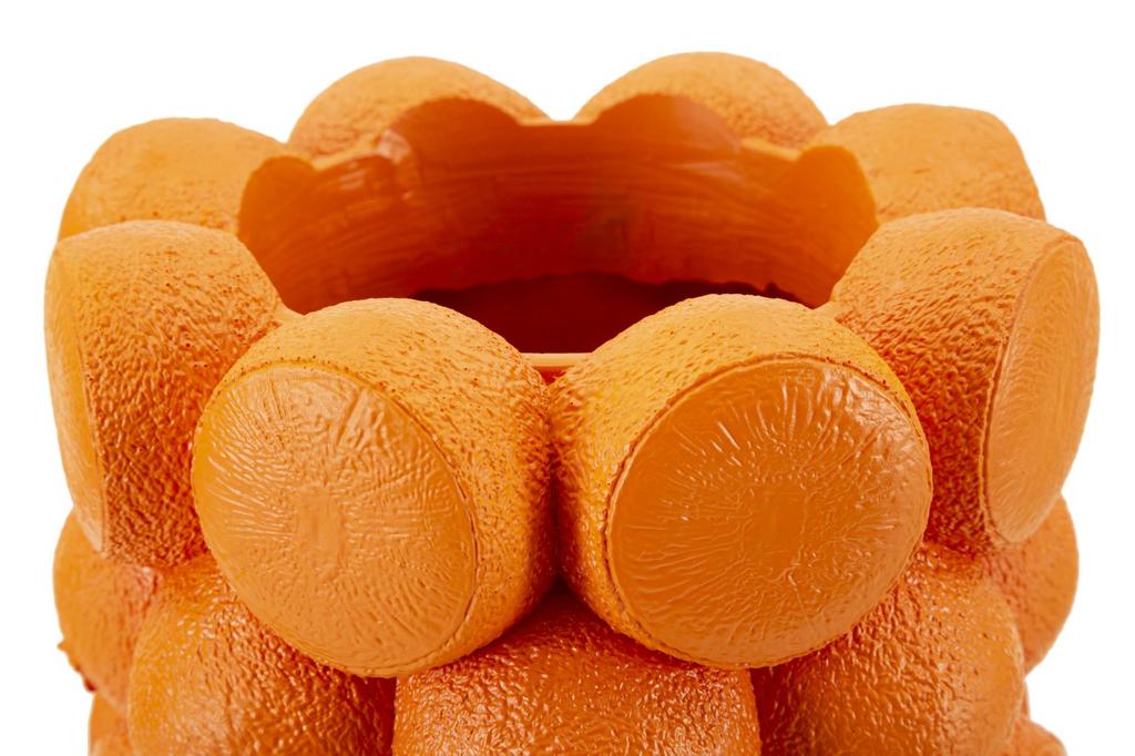 Vase Orange Cm Ø 19X28