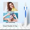 Ear Wax Removal Tool with 16 Soft Replacement Heads for Adults and Kids