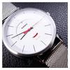 Casio STANDARD Series Waterproof Quartz Movement Stainless Steel Strap Japanese and Korean Watch Men's Watch White Dial MTP-B105M-7AV