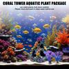 Resin Corals Fishtanks Accessories Natural Underwater Habitat Decors Pet Safe Aquariums Ornament For Aquariums Enthusiasts