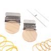 Mini Darning  Loom Machine DIY Apparel Sewing Small Loom Small Mender Loom For Darning Machine With Instructions Accessories