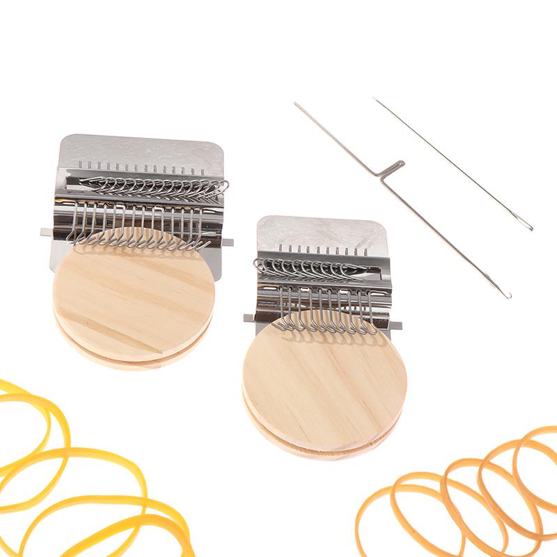 Mini Darning  Loom Machine DIY Apparel Sewing Small Loom Small Mender Loom For Darning Machine With Instructions Accessories