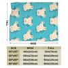 Snorlax More Sleep Please Blanket  Warm Fluffy Plush Throw Blanket For Couch Chair Picnic Flannel Bedspread Bed Cover