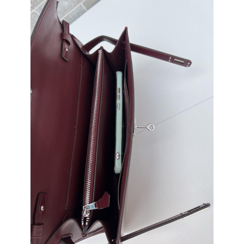 High-quality New Fine Plain Weave Glossy Leather Wallet, Diagonal Straddle Women's Bag In Hand