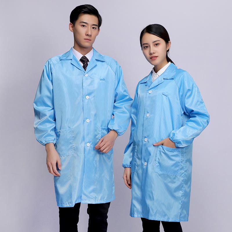 Пылезащитные антистатические рабочие комбинезоны для медицинских, пищевых, электронных и гигиенических помещений