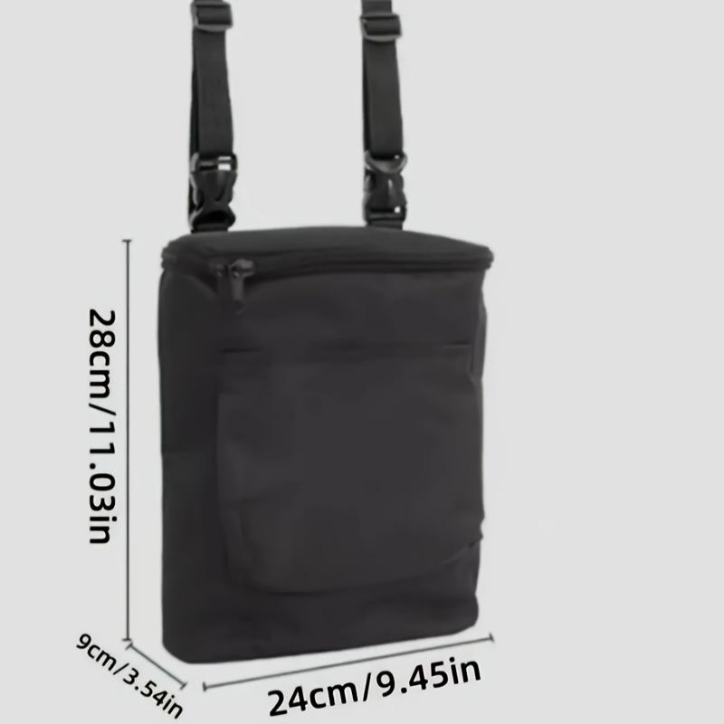 [Large Bag] Durable Large Capacity Handlebar Bag | Adjustable Strap, 3D Storage Solution for Motorcycles and Electric Vehicles