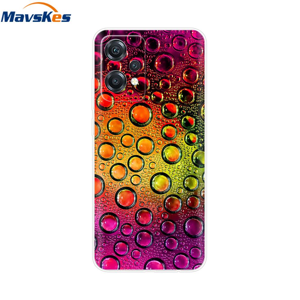 For OnePlus Nord CE 2 Lite 5G Case Cover for OnePlus Nord 2T Marble Transparent Soft Clear Silicone Phone Cases Funda Bumper