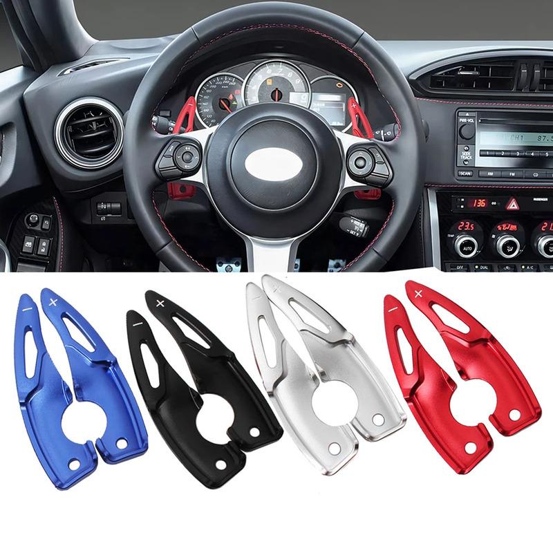 Aluminum Paddle Shifter Extension Kit For Subaru 2017- Toyota GT86 Car Shift Paddle Extended Trim Cover