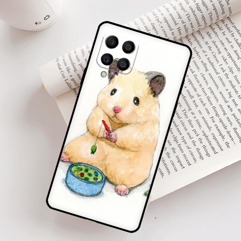 Hamster Art Case For Samsung Galaxy M12 M56 M06 M32 M52 M35 M55 M15 M11 M13 M14 M16 M36 M31 M53 M34 M54