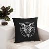 Pentagram With Demon Baphomet Satanic Goat Goth Cushion Cover Home Office Car Decor Pillow Case 45X45Cm Pillowcase Pillow Cover