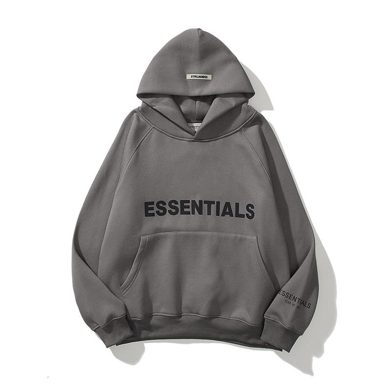 Essentials European & American Trendy Unisex Hoodie - Loose Fit Fleece Sweatshirt
