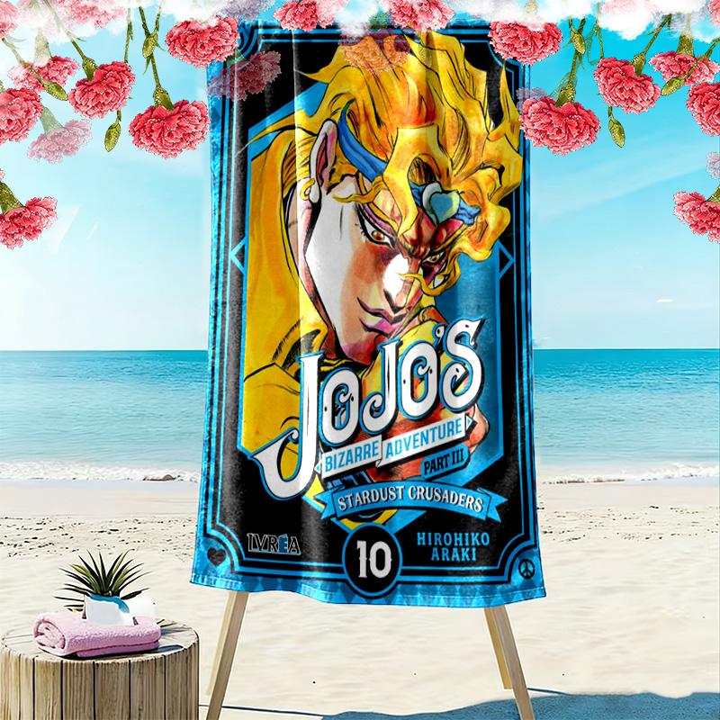 Jojo's Bizarre Adventure: Diamond Unbreakable Beach Towel Beach Soft Swim Seaside Outdoor Pool Towel Fashion Comfort Travel and Vacation Towels