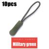 10/50pcs Zipper Pull Puller End Fit Rope Tag Replament Clip Broken Buckle Fixer Zip Cord Tab Travel Bag Suitcase Tent