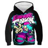 Jungen Mädchen Harajuku Streetwear Sudaderas Spiel Fnf 3D-Druck Pullover Kinderkleidung Oberteile