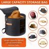 Dustproof Cap Organizer Bag Window Cowboy Hat Container Convenient Clothes Storage Bin  Outdoor