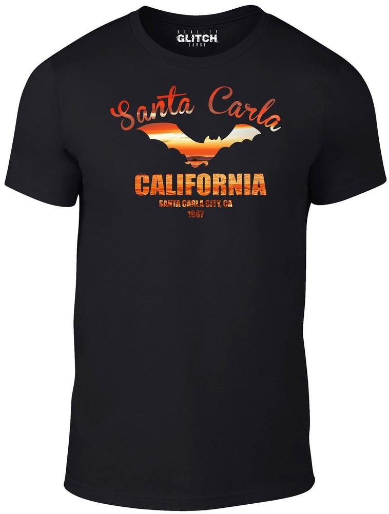 

Santa Carla Men s T-Shirt - Inspired by Lost Boys film vampires Frog Brothers US 3XL