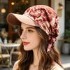 Chapéu Lenço de Cabeça, Touca Turbante Estilo Étnico Estampa Flor de Caju, Tecido Elástico Turbante Proteção Solar para Ciclismo Esportes Quimioterapia
