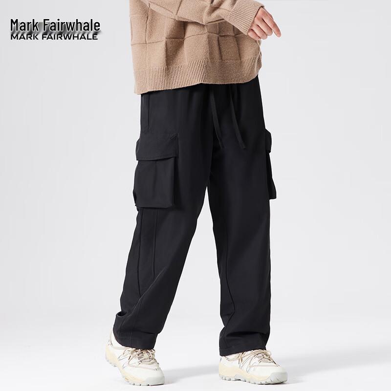 Mark Fairwhale Men's Workwear Fleece-Lined Casual Pants